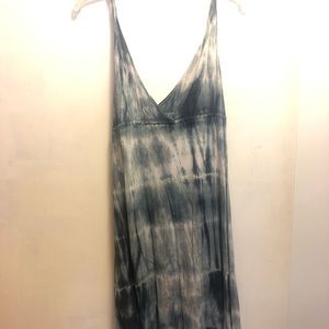 Tie-dye beach dress